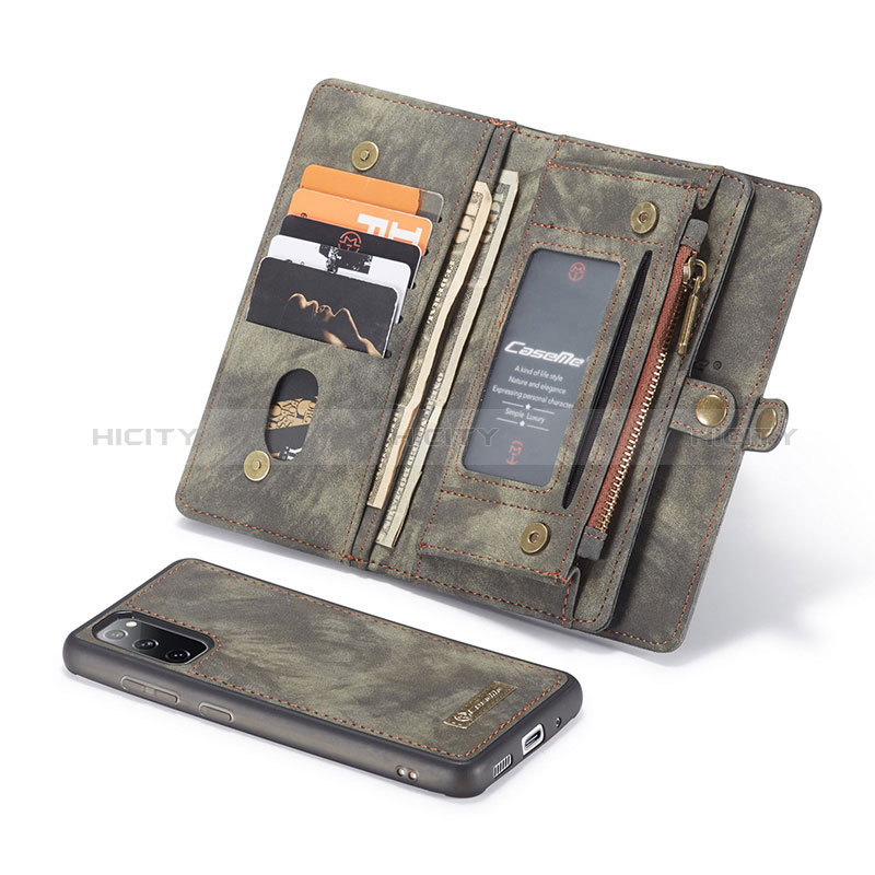 Custodia Portafoglio In Pelle Cover con Supporto C03S per Samsung Galaxy S20 FE 4G