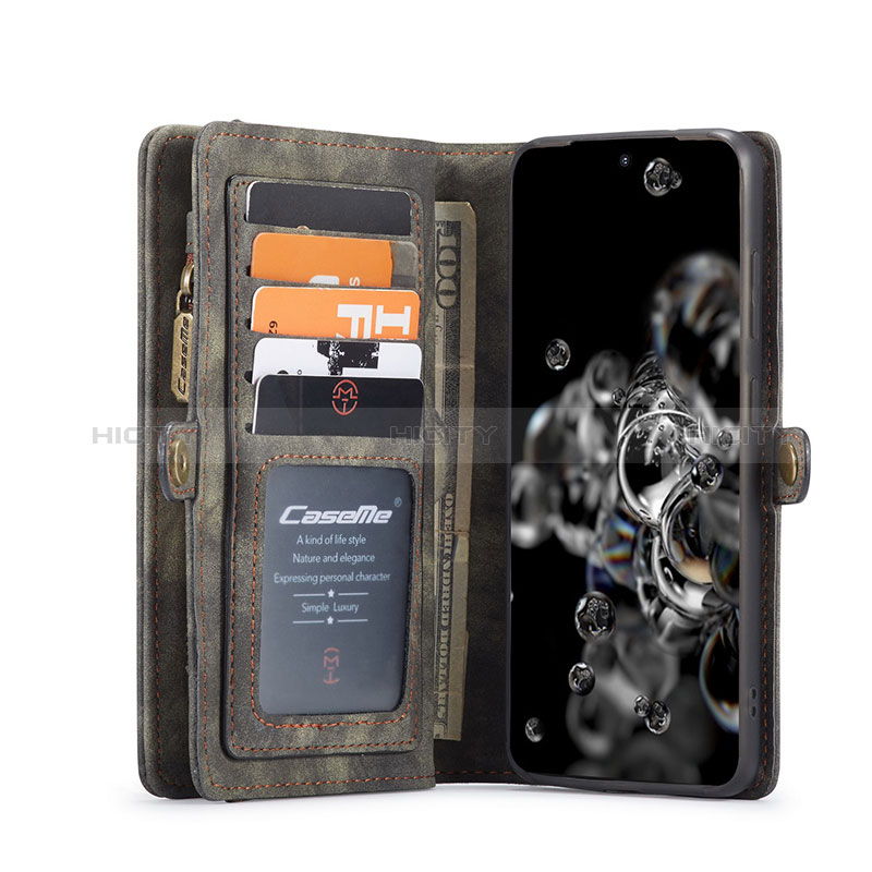 Custodia Portafoglio In Pelle Cover con Supporto C03S per Samsung Galaxy S20 Plus 5G