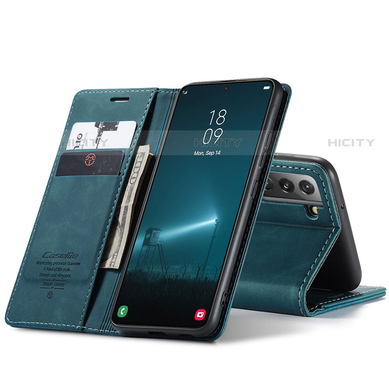 Custodia Portafoglio In Pelle Cover con Supporto C03S per Samsung Galaxy S22 5G