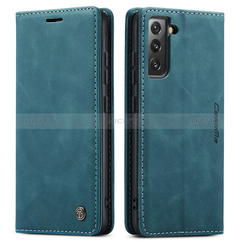 Custodia Portafoglio In Pelle Cover con Supporto C03S per Samsung Galaxy S25 Plus 5G Blu