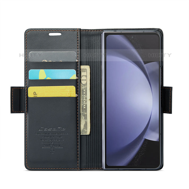 Custodia Portafoglio In Pelle Cover con Supporto C03S per Samsung Galaxy Z Fold5 5G