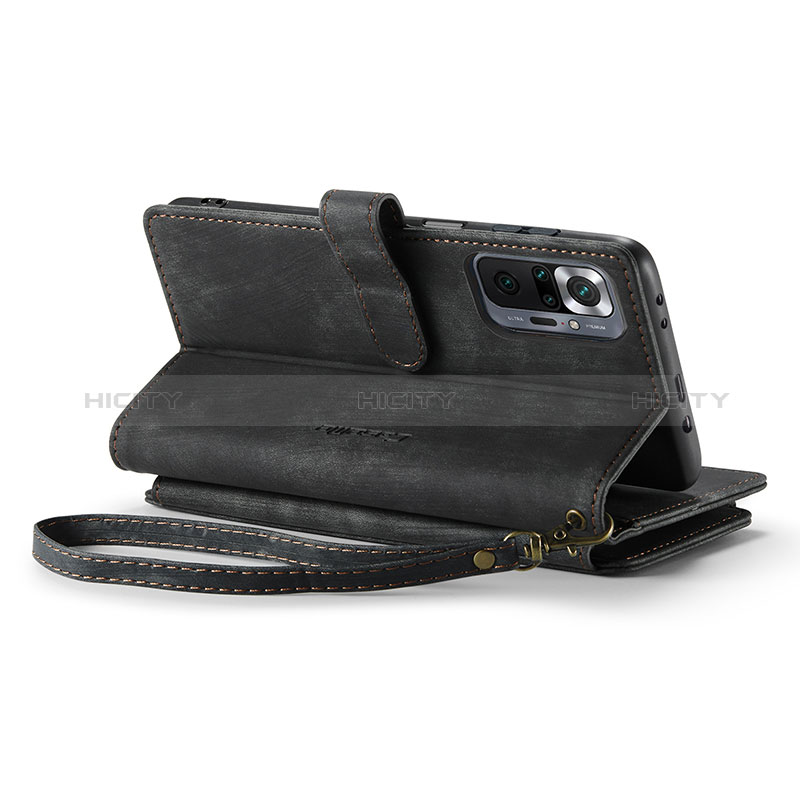 Custodia Portafoglio In Pelle Cover con Supporto C03S per Xiaomi Redmi Note 10 Pro Max