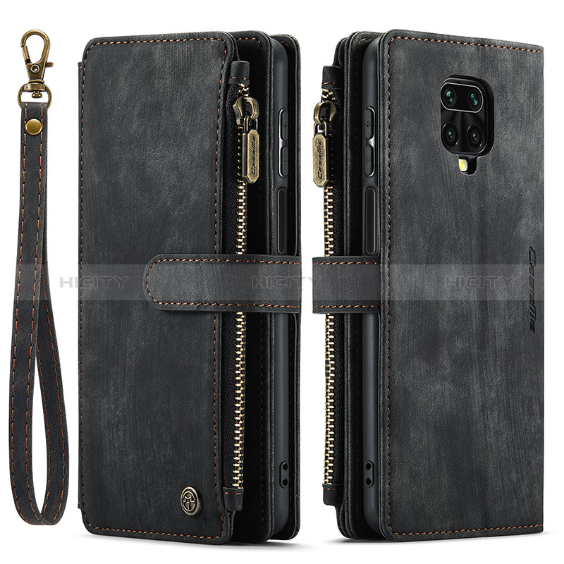 Custodia Portafoglio In Pelle Cover con Supporto C03S per Xiaomi Redmi Note 9 Pro Max