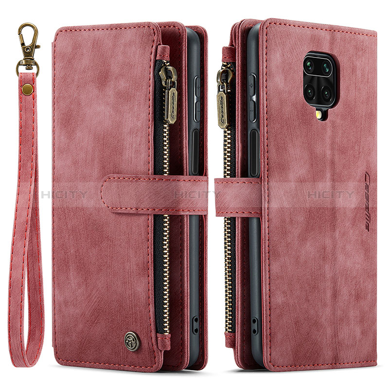 Custodia Portafoglio In Pelle Cover con Supporto C03S per Xiaomi Redmi Note 9 Pro Max