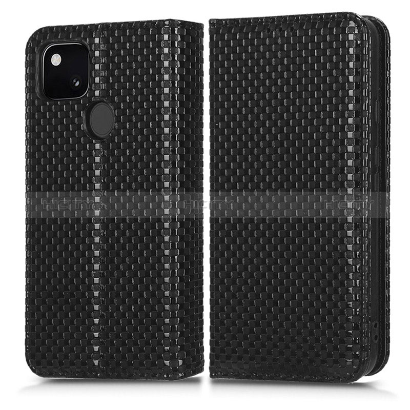 Custodia Portafoglio In Pelle Cover con Supporto C03X per Google Pixel 4a