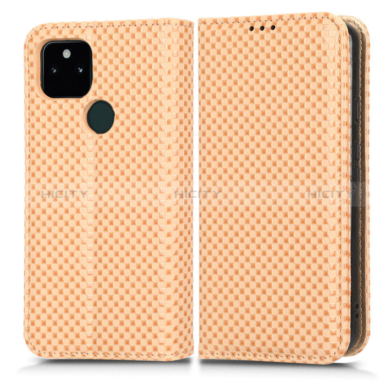 Custodia Portafoglio In Pelle Cover con Supporto C03X per Google Pixel 5a 5G