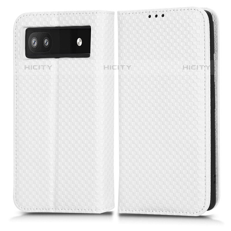 Custodia Portafoglio In Pelle Cover con Supporto C03X per Google Pixel 6a 5G