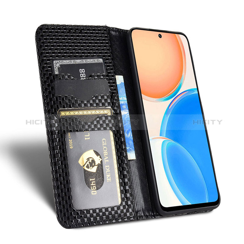 Custodia Portafoglio In Pelle Cover con Supporto C03X per Huawei Honor X8 4G