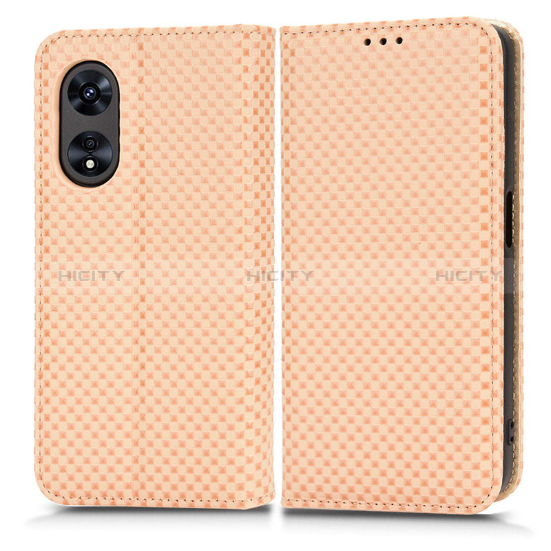 Custodia Portafoglio In Pelle Cover con Supporto C03X per Oppo A1 5G