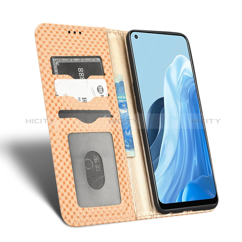 Custodia Portafoglio In Pelle Cover con Supporto C03X per Oppo Find X5 Lite 5G