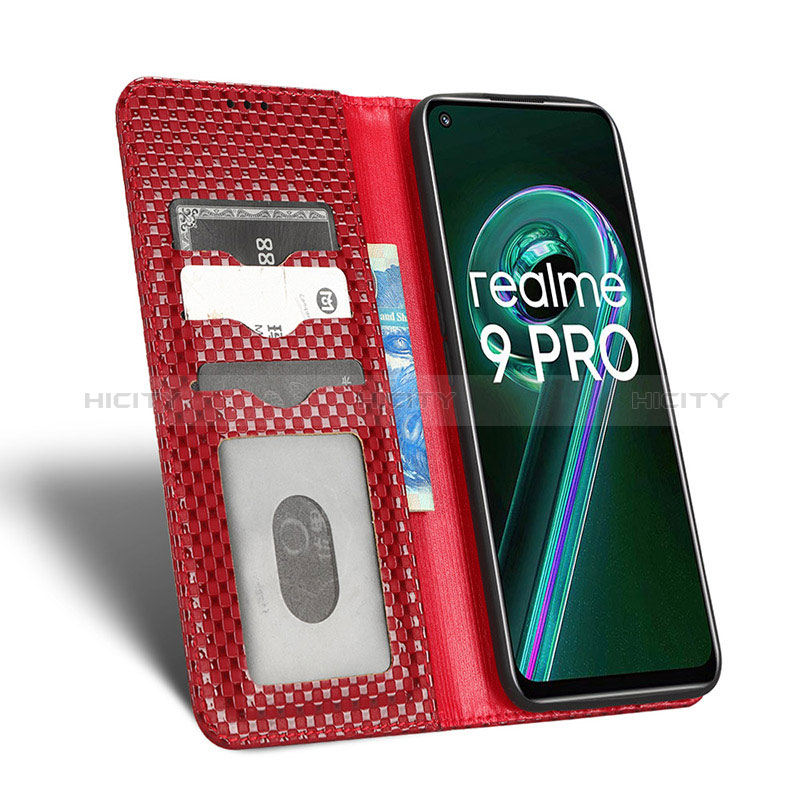 Custodia Portafoglio In Pelle Cover con Supporto C03X per Realme 9 5G