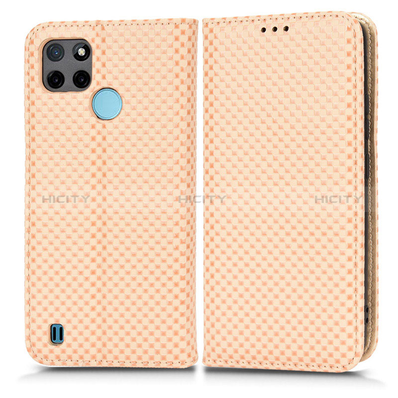 Custodia Portafoglio In Pelle Cover con Supporto C03X per Realme C21Y