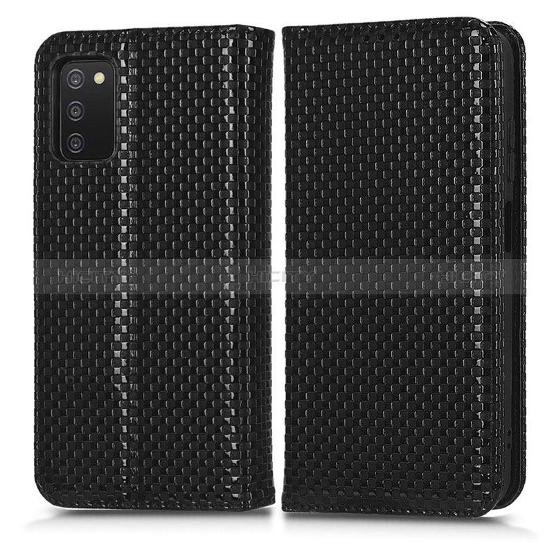 Custodia Portafoglio In Pelle Cover con Supporto C03X per Samsung Galaxy A02s