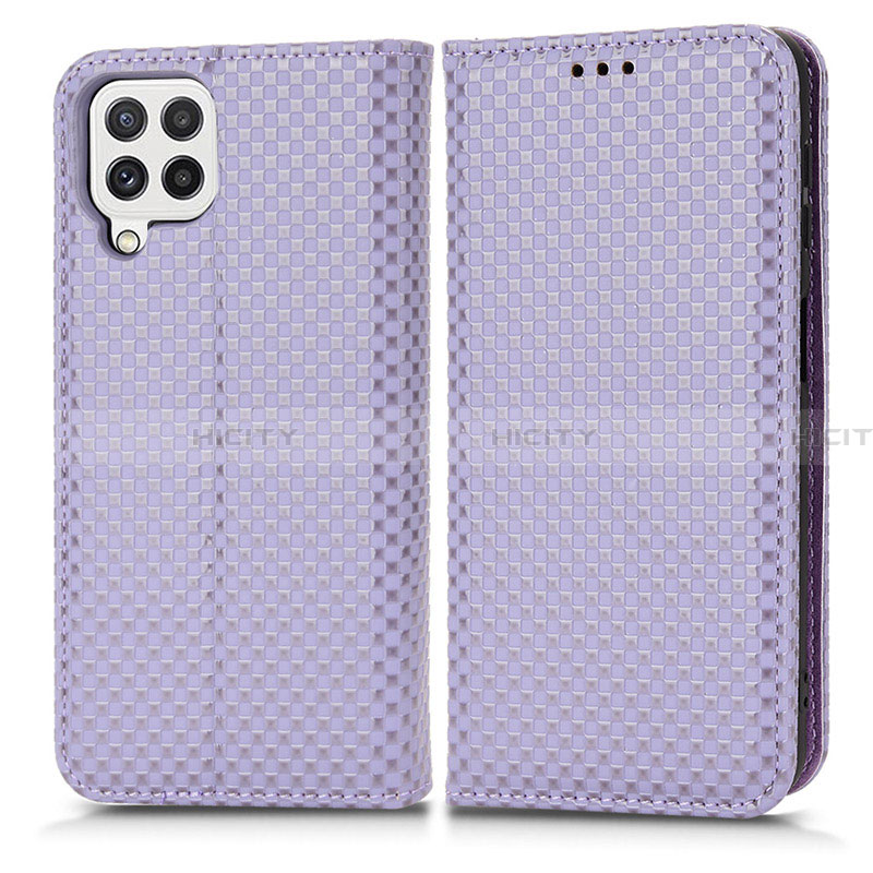 Custodia Portafoglio In Pelle Cover con Supporto C03X per Samsung Galaxy A22 4G