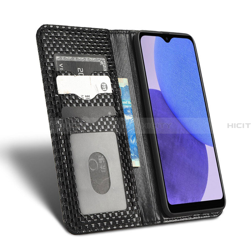 Custodia Portafoglio In Pelle Cover con Supporto C03X per Samsung Galaxy A23 5G SC-56C