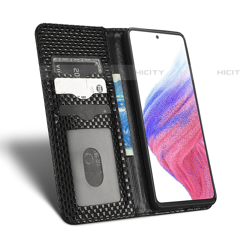 Custodia Portafoglio In Pelle Cover con Supporto C03X per Samsung Galaxy A53 5G