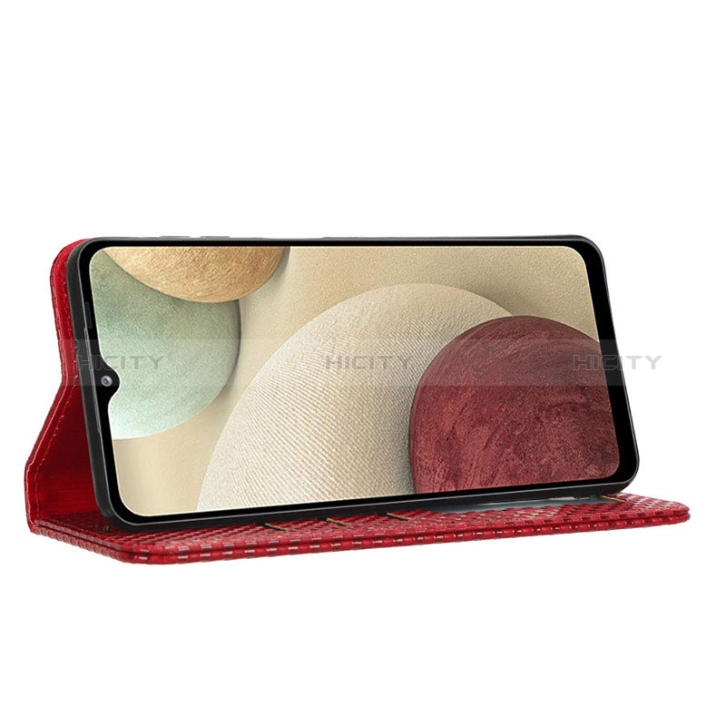 Custodia Portafoglio In Pelle Cover con Supporto C03X per Samsung Galaxy M12