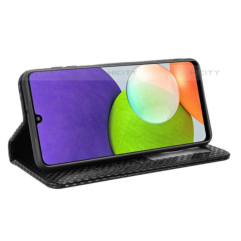 Custodia Portafoglio In Pelle Cover con Supporto C03X per Samsung Galaxy M22 4G