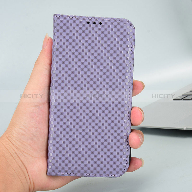 Custodia Portafoglio In Pelle Cover con Supporto C03X per Sony Xperia 1 IV