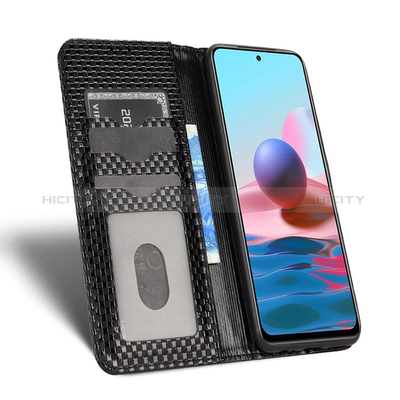 Custodia Portafoglio In Pelle Cover con Supporto C03X per Xiaomi Poco M5S