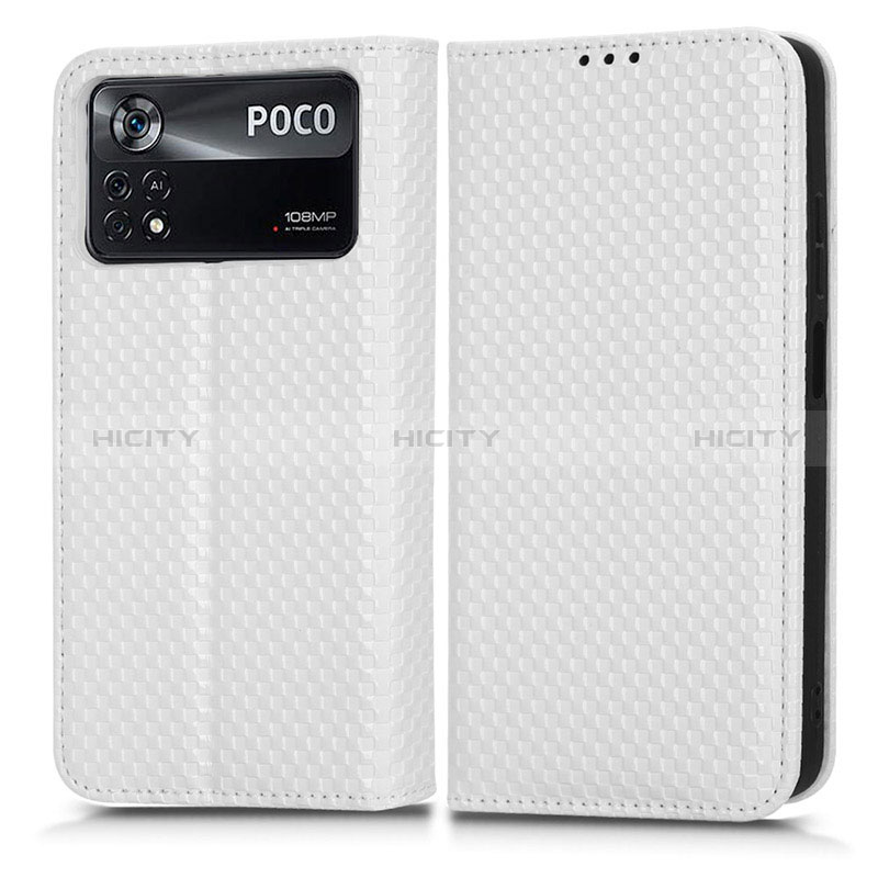 Custodia Portafoglio In Pelle Cover con Supporto C03X per Xiaomi Poco X4 Pro 5G