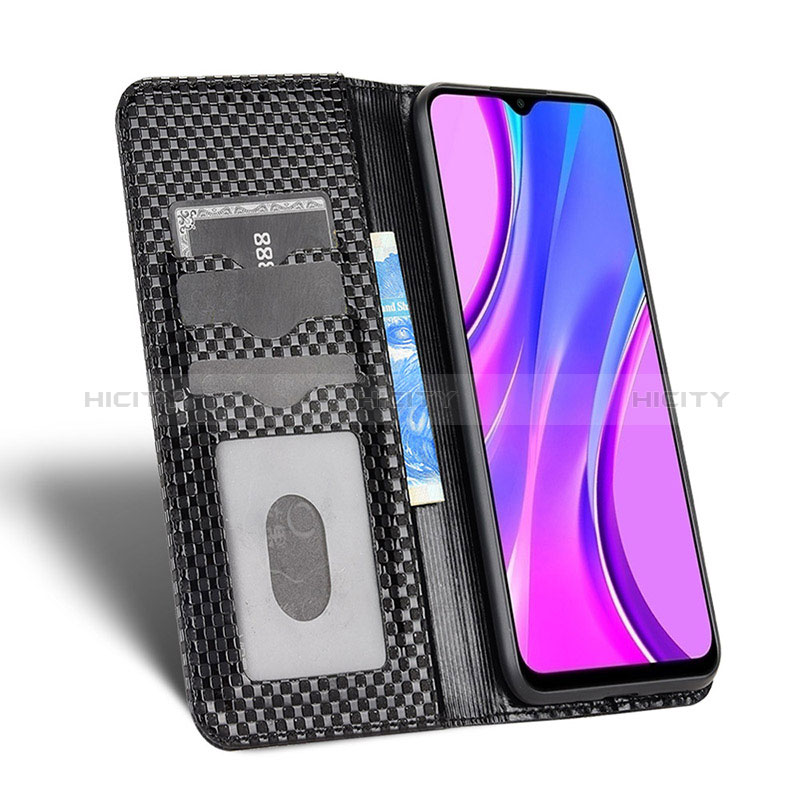 Custodia Portafoglio In Pelle Cover con Supporto C03X per Xiaomi Redmi 9 Activ