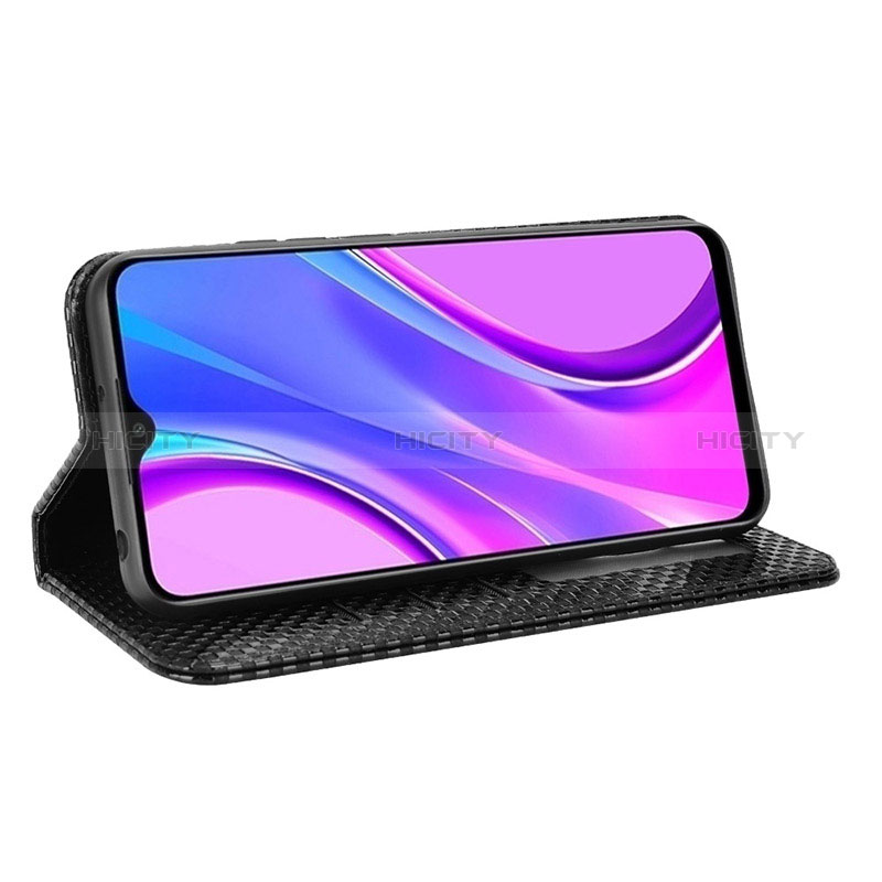 Custodia Portafoglio In Pelle Cover con Supporto C03X per Xiaomi Redmi 9 India