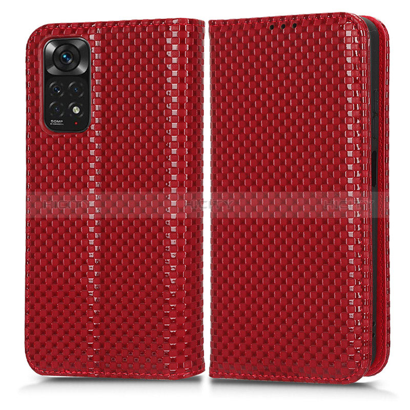 Custodia Portafoglio In Pelle Cover con Supporto C03X per Xiaomi Redmi Note 11 4G (2022)