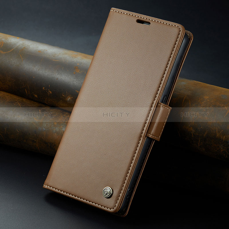 Custodia Portafoglio In Pelle Cover con Supporto C04S per Oppo Reno8 T 4G Marrone