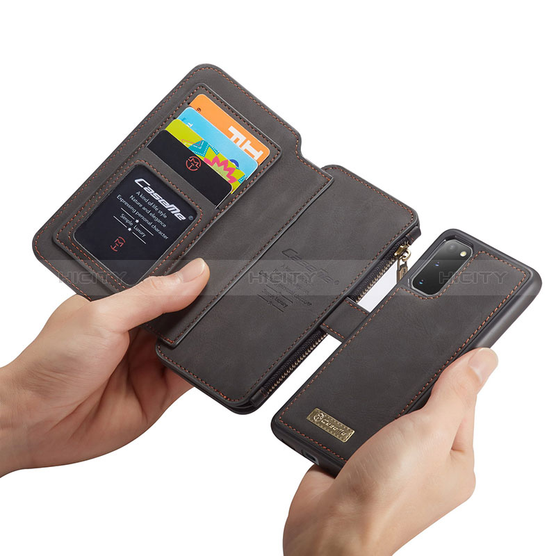 Custodia Portafoglio In Pelle Cover con Supporto C04S per Samsung Galaxy S20 5G