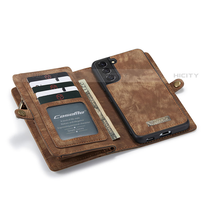 Custodia Portafoglio In Pelle Cover con Supporto C04S per Samsung Galaxy S21 Plus 5G