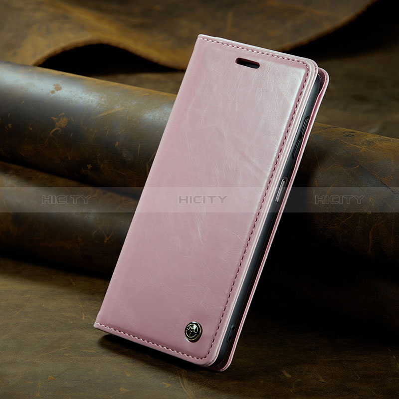 Custodia Portafoglio In Pelle Cover con Supporto C04S per Xiaomi Redmi Note 12 4G Rosa