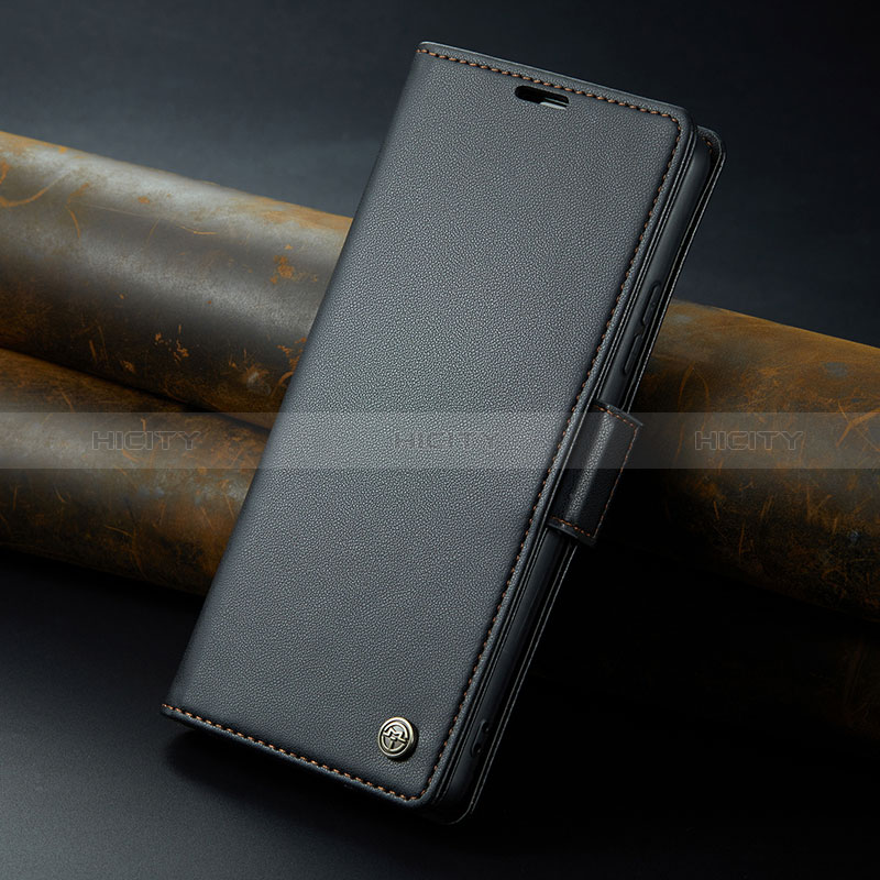 Custodia Portafoglio In Pelle Cover con Supporto C04S per Xiaomi Redmi Note 13 Pro 5G Nero