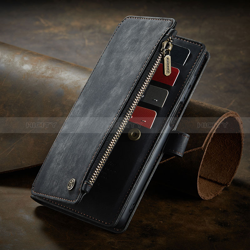 Custodia Portafoglio In Pelle Cover con Supporto C04S per Xiaomi Redmi Note 9S