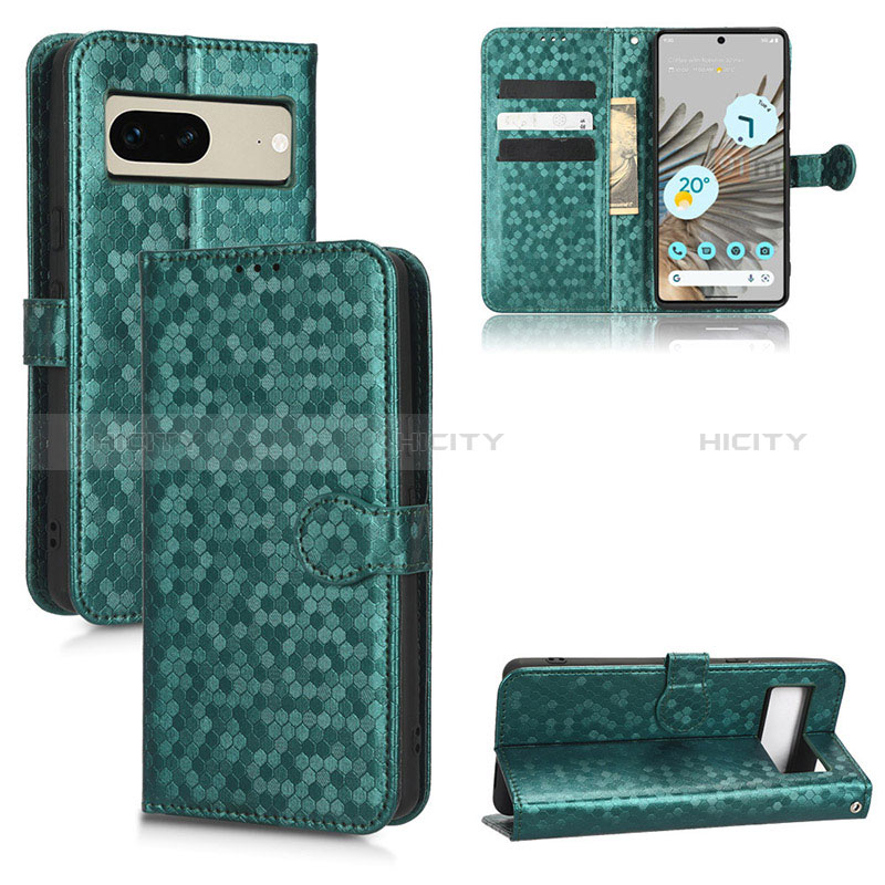 Custodia Portafoglio In Pelle Cover con Supporto C04X per Google Pixel 7 5G