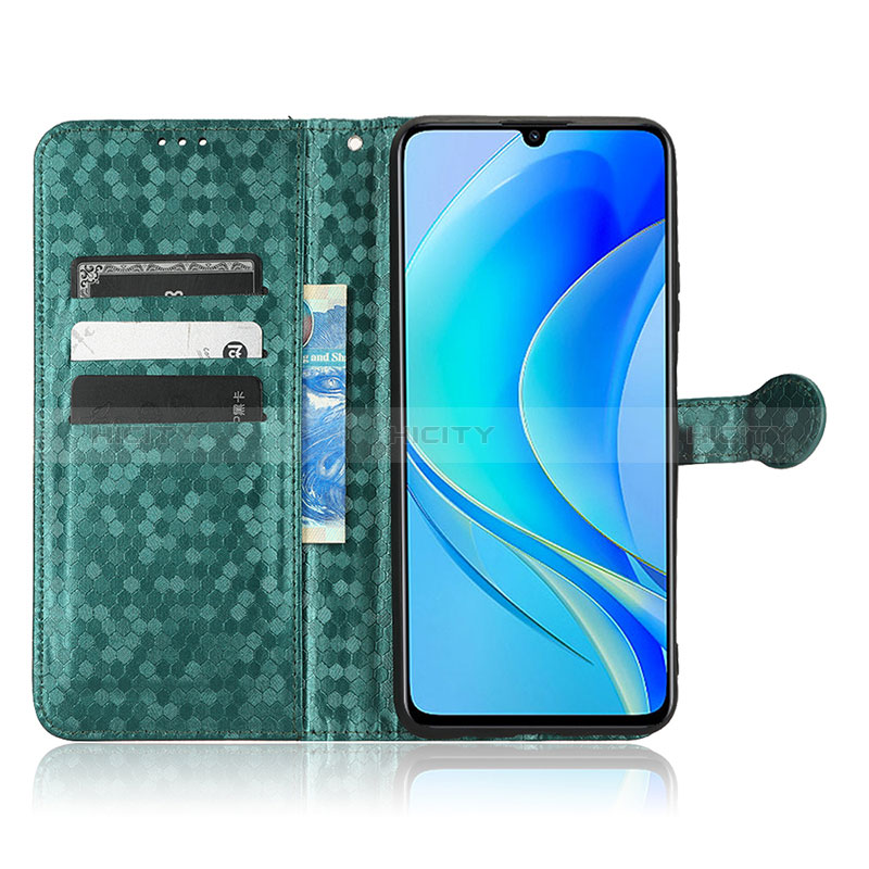 Custodia Portafoglio In Pelle Cover con Supporto C04X per Huawei Enjoy 50