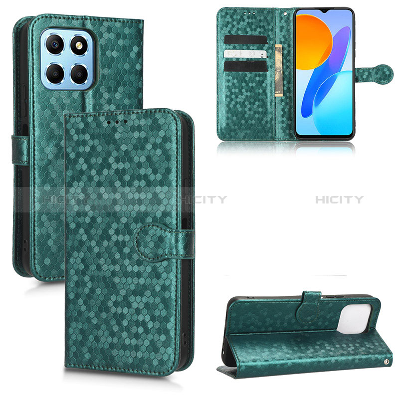 Custodia Portafoglio In Pelle Cover con Supporto C04X per Huawei Honor X6S