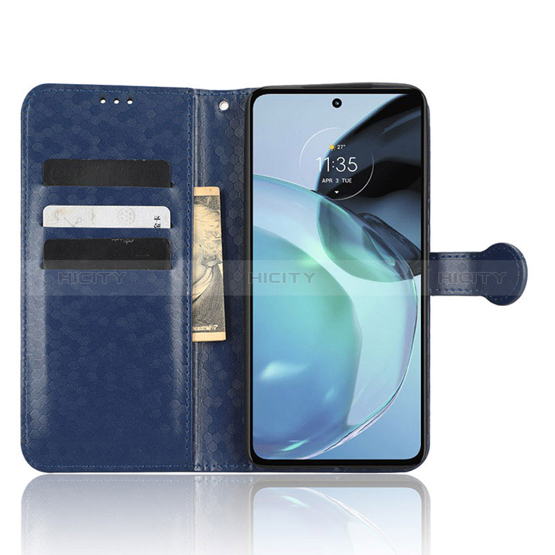 Custodia Portafoglio In Pelle Cover con Supporto C04X per Motorola Moto G72