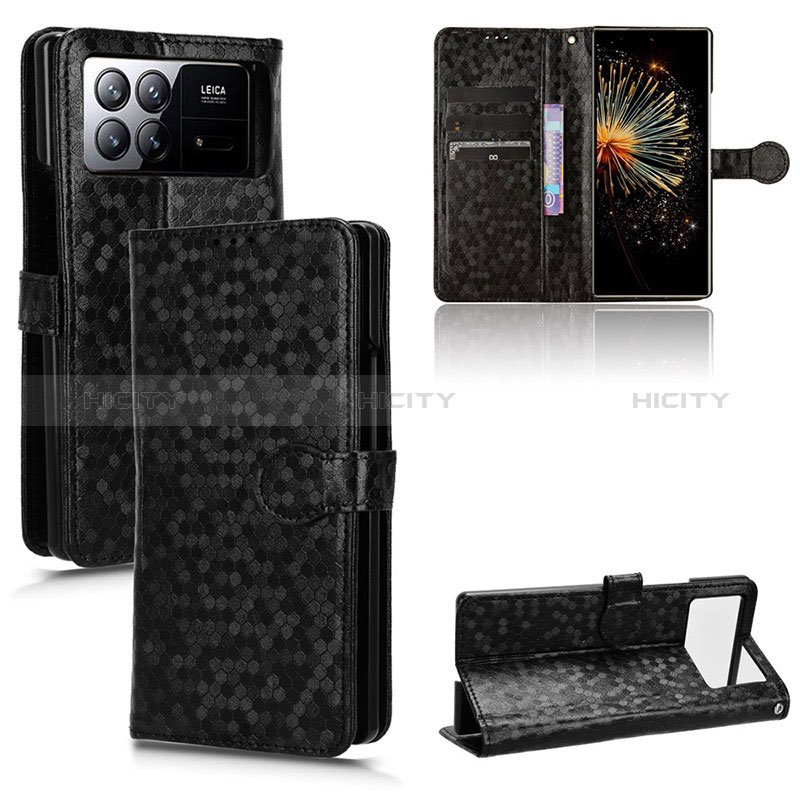 Custodia Portafoglio In Pelle Cover con Supporto C04X per Xiaomi Mix Fold 3 5G