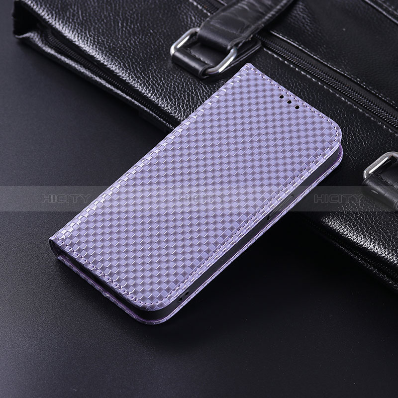 Custodia Portafoglio In Pelle Cover con Supporto C04X per Xiaomi POCO C31 Viola