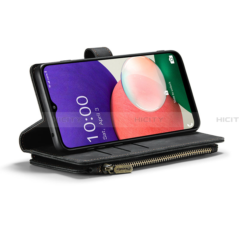 Custodia Portafoglio In Pelle Cover con Supporto C05S per Samsung Galaxy A22 5G