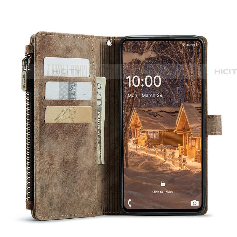 Custodia Portafoglio In Pelle Cover con Supporto C05S per Samsung Galaxy A33 5G