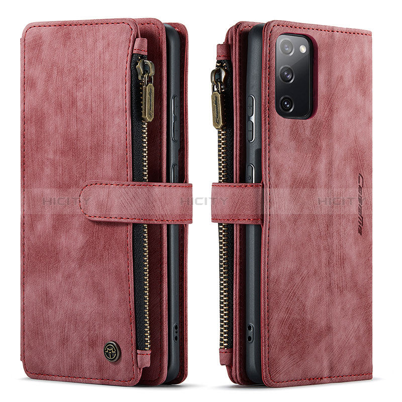 Custodia Portafoglio In Pelle Cover con Supporto C05S per Samsung Galaxy S20 FE 5G