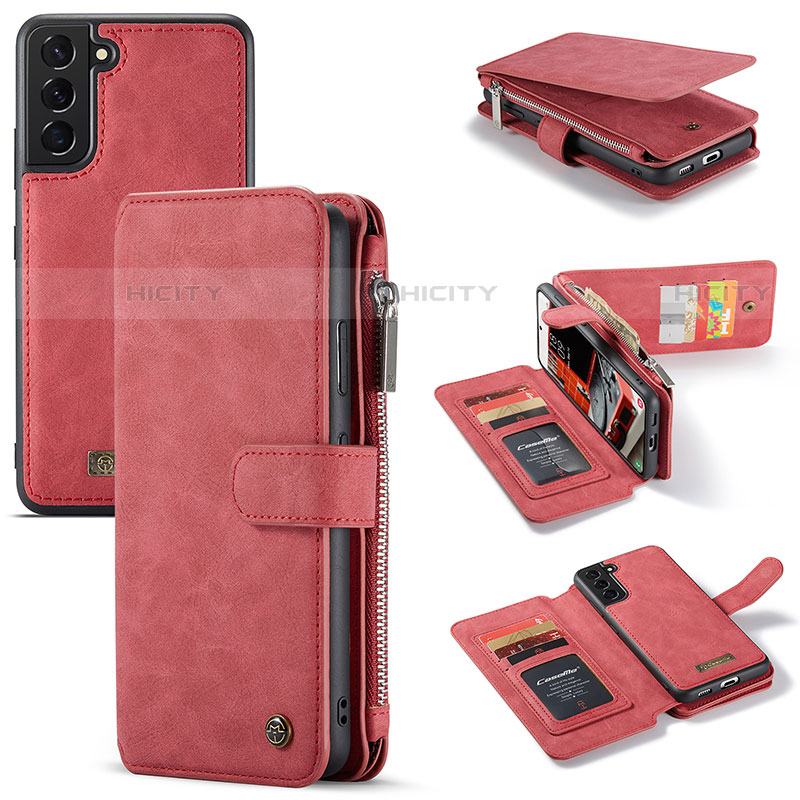 Custodia Portafoglio In Pelle Cover con Supporto C05S per Samsung Galaxy S21 Plus 5G