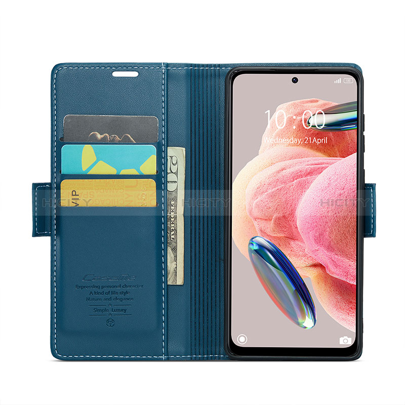 Custodia Portafoglio In Pelle Cover con Supporto C05S per Xiaomi Redmi Note 12 4G