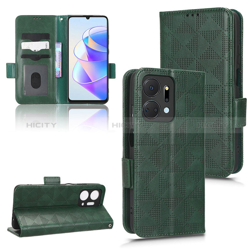 Custodia Portafoglio In Pelle Cover con Supporto C05X per Huawei Honor X7a