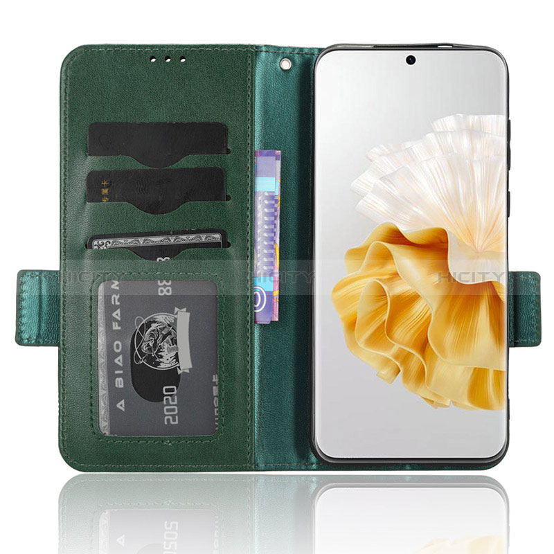 Custodia Portafoglio In Pelle Cover con Supporto C05X per Huawei P60