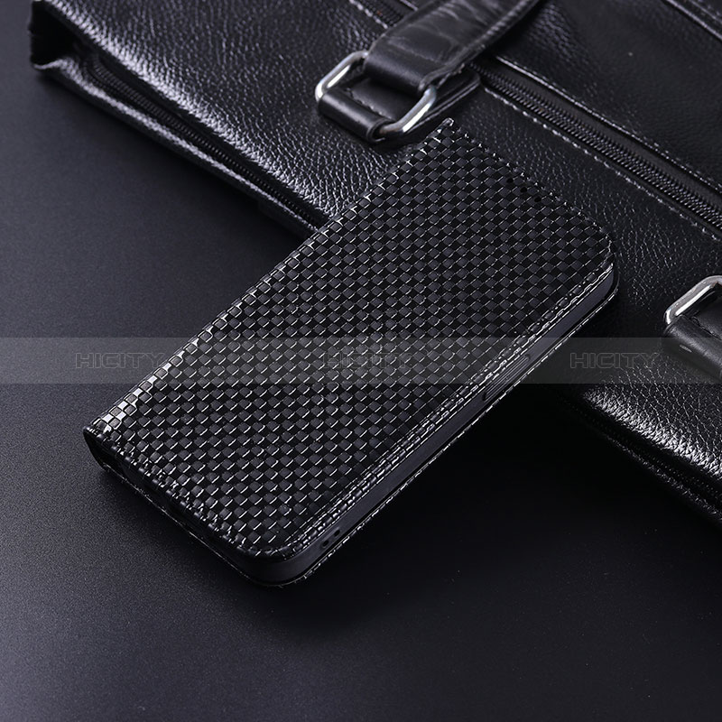 Custodia Portafoglio In Pelle Cover con Supporto C06X per Xiaomi Black Shark 4 Pro 5G Nero