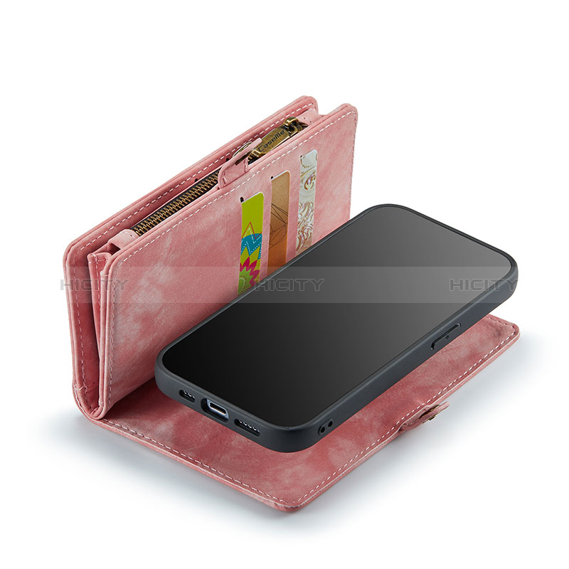 Custodia Portafoglio In Pelle Cover con Supporto C07S per Apple iPhone 15 Pro