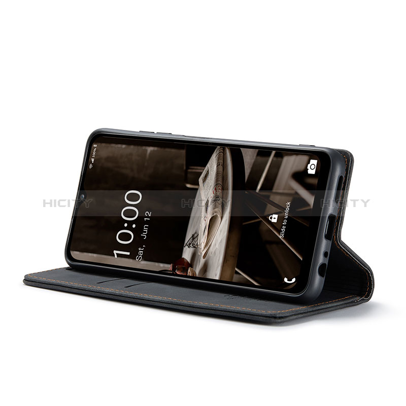 Custodia Portafoglio In Pelle Cover con Supporto C10S per Samsung Galaxy A04s